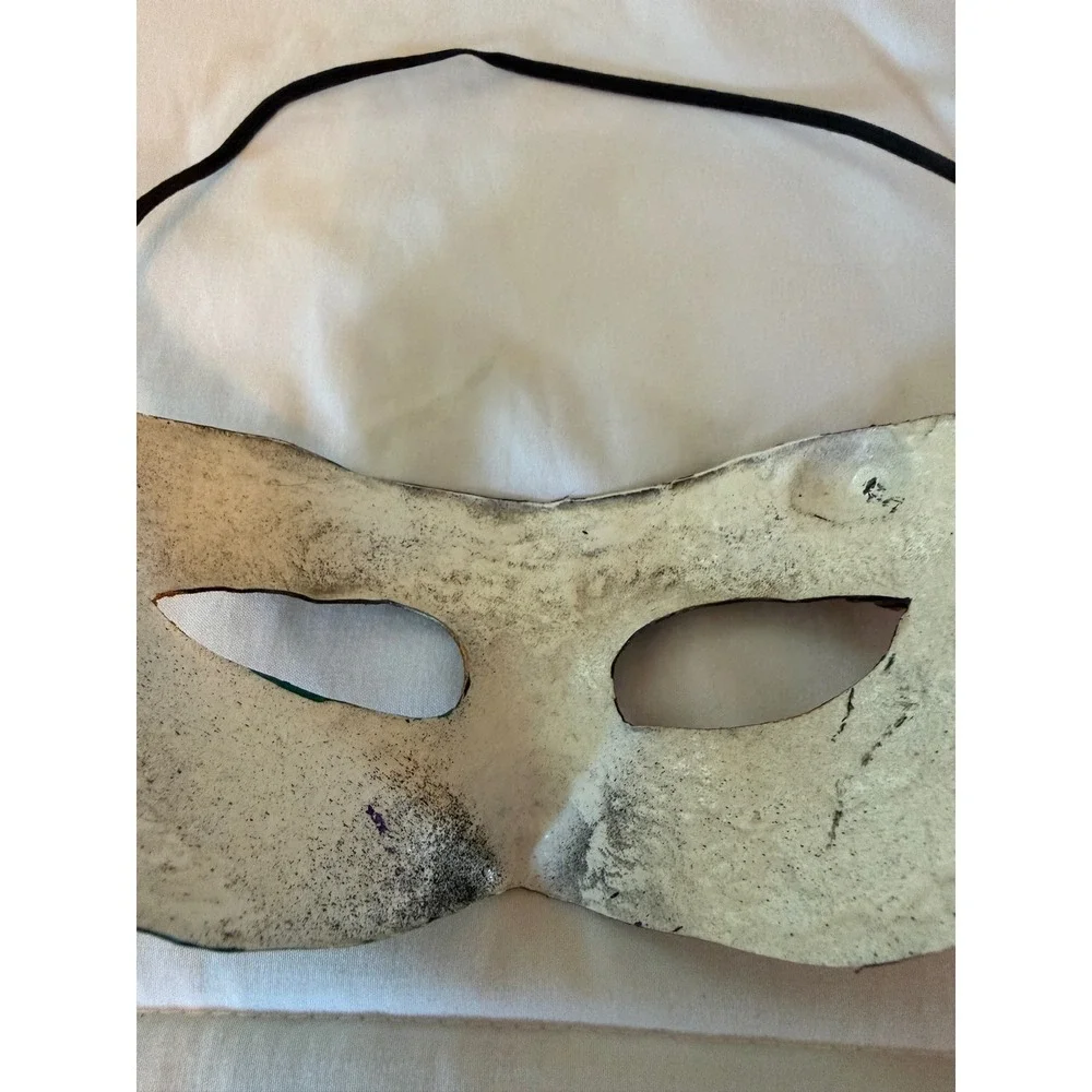 Gold Masquerade Mask with Red Roses Venetian Floral Eye Mask Costume